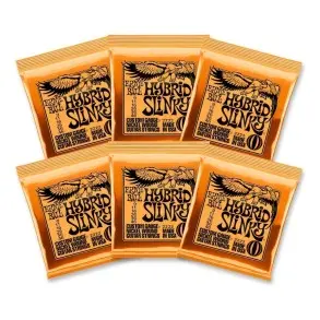 Encordado Ernie Ball Guitarra Electrica 09 046 Hybrid Slinky