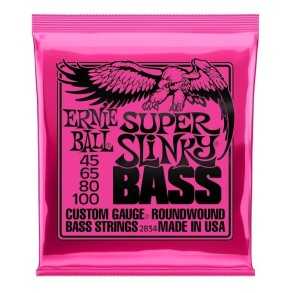 Encordado Bajo 4 Cuerdas Ernie Ball Super Slinky Nw 45-100