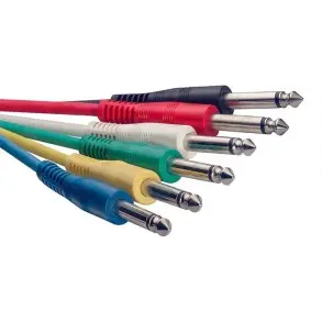 Cable Stagg Interpedal Plug Plug 30cm Pack X6 Unidades