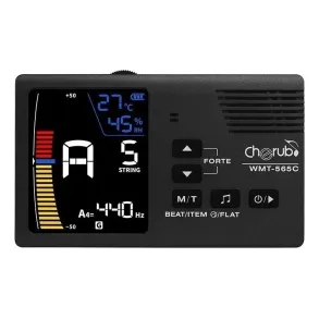 Metronomo Afinador Cromático Cherub 5 En 1 Wmt565c