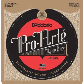 Encordado Guitarra Clasica Daddario Ej45 Proarté T Normal