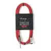 Cable 3m Entelado Guitarra Bajo Plug - L Western Mcltx30 MCLTXR30