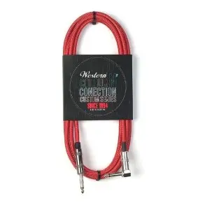 Cable 3m Entelado Guitarra Bajo Plug - L Western Mcltx30 MCLTXR30
