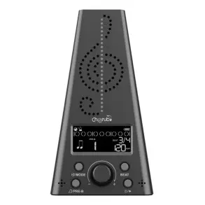 Metronomo Con Afinador Y Bateria Recargable Cherub