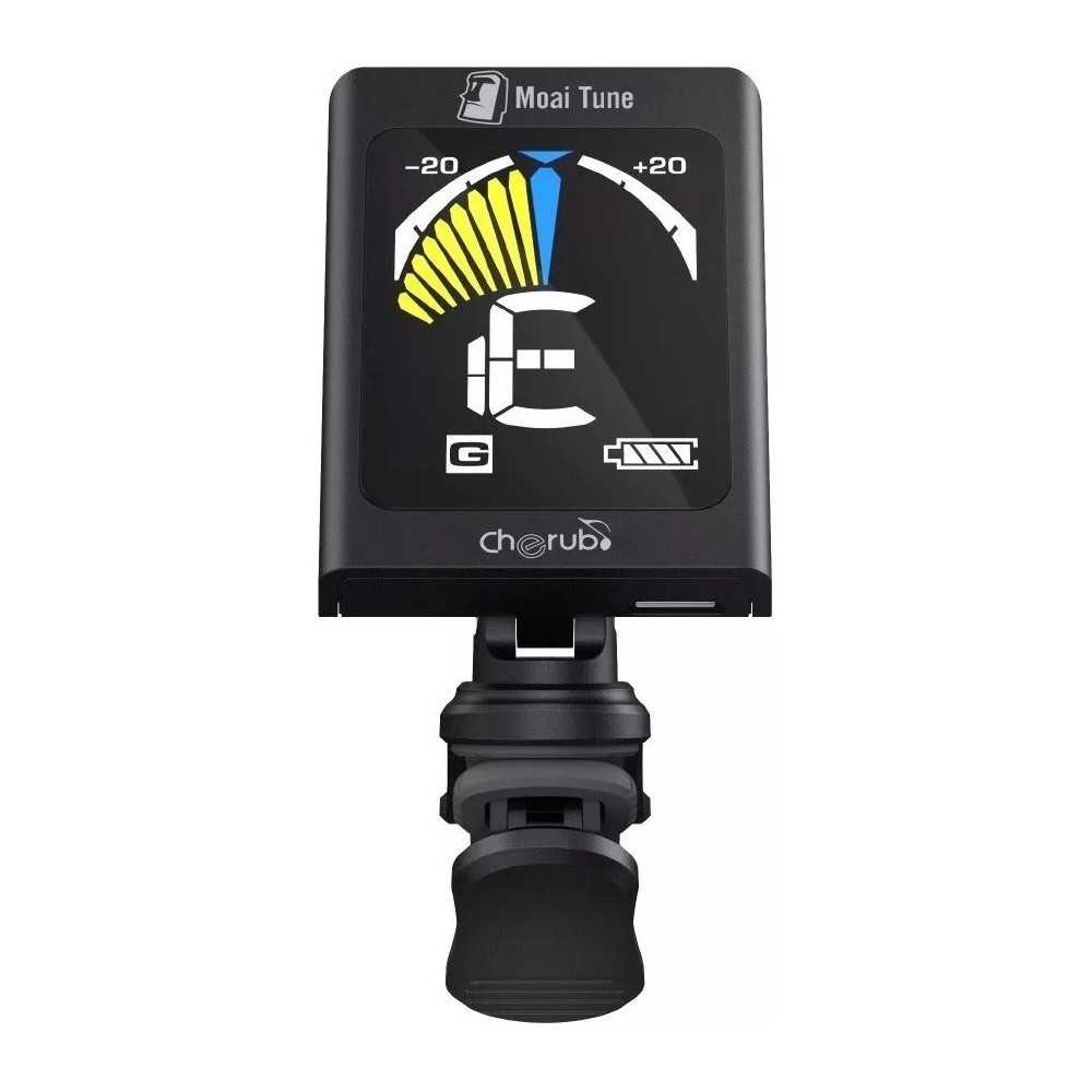 Afinador Clip Guitarra Bajo Ukelele Recargable