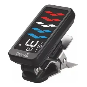 Afinador Clip Cromatico Guitarra Bajo Ukelele Recargable Li