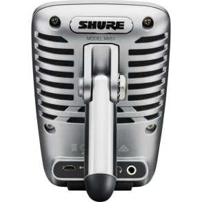 Micrófono Shure MV51 DIG Motiv Condenser 3 Cables, USB A, C y Lightning