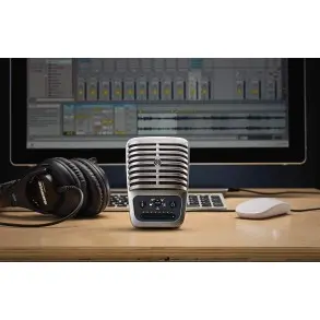 Micrófono Shure MV51 DIG Motiv Condenser 3 Cables, USB A, C y Lightning