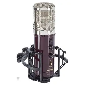 Microfono USB Condenser Kurzweil KM1U Capsula Plateada