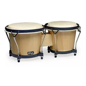 Bongoe Stagg De Madera 6" y 7" Color Natural