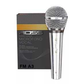 Ross Fm-a3-ls-cn/cn - Microfono Dinamico Cardiode | Cable Xlr / Xlr
