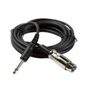 Microfono Dinamico con Switch para Voces ROSS FMA3 | Cable Xlr-PLug