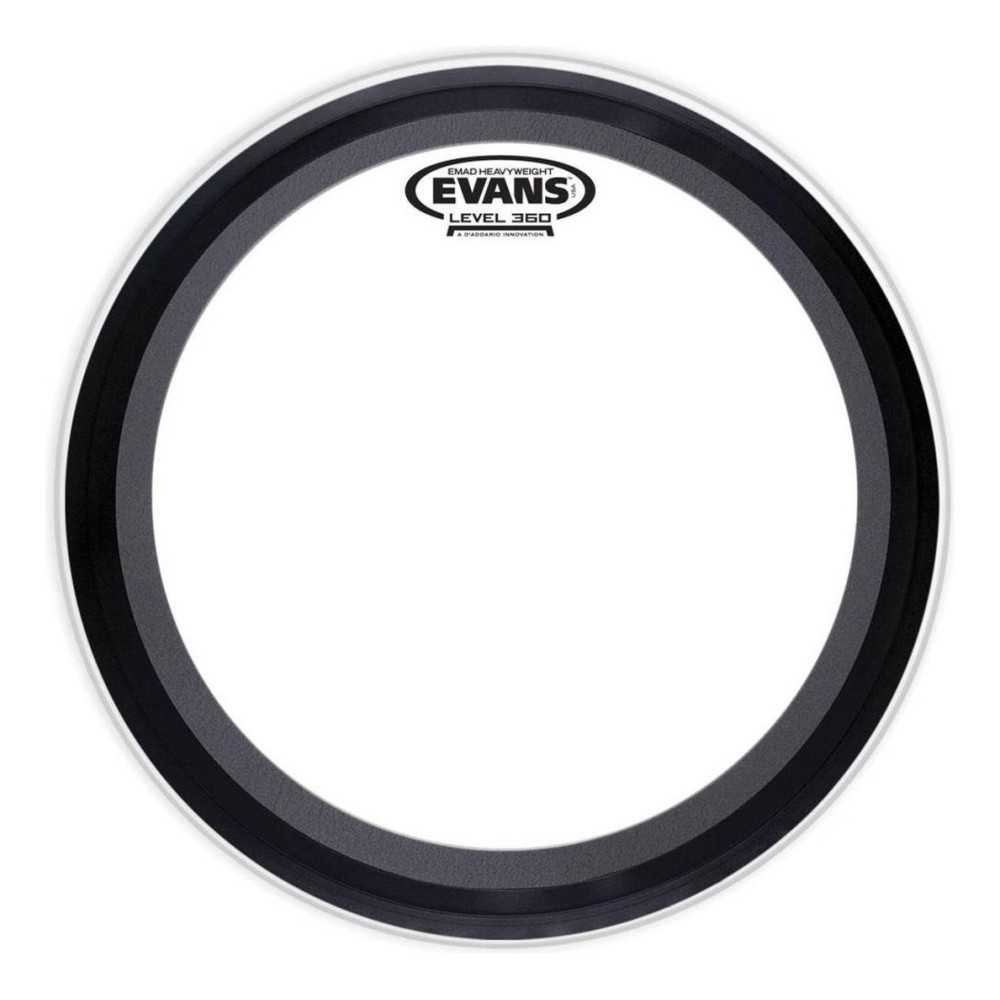 Parche Evans 24" Emad Heavyweight Transparente Capa Simple BD24EMADHW