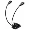 Luz Led Flexible Para Atril O Lectura Konig & Meyer 2 Leds