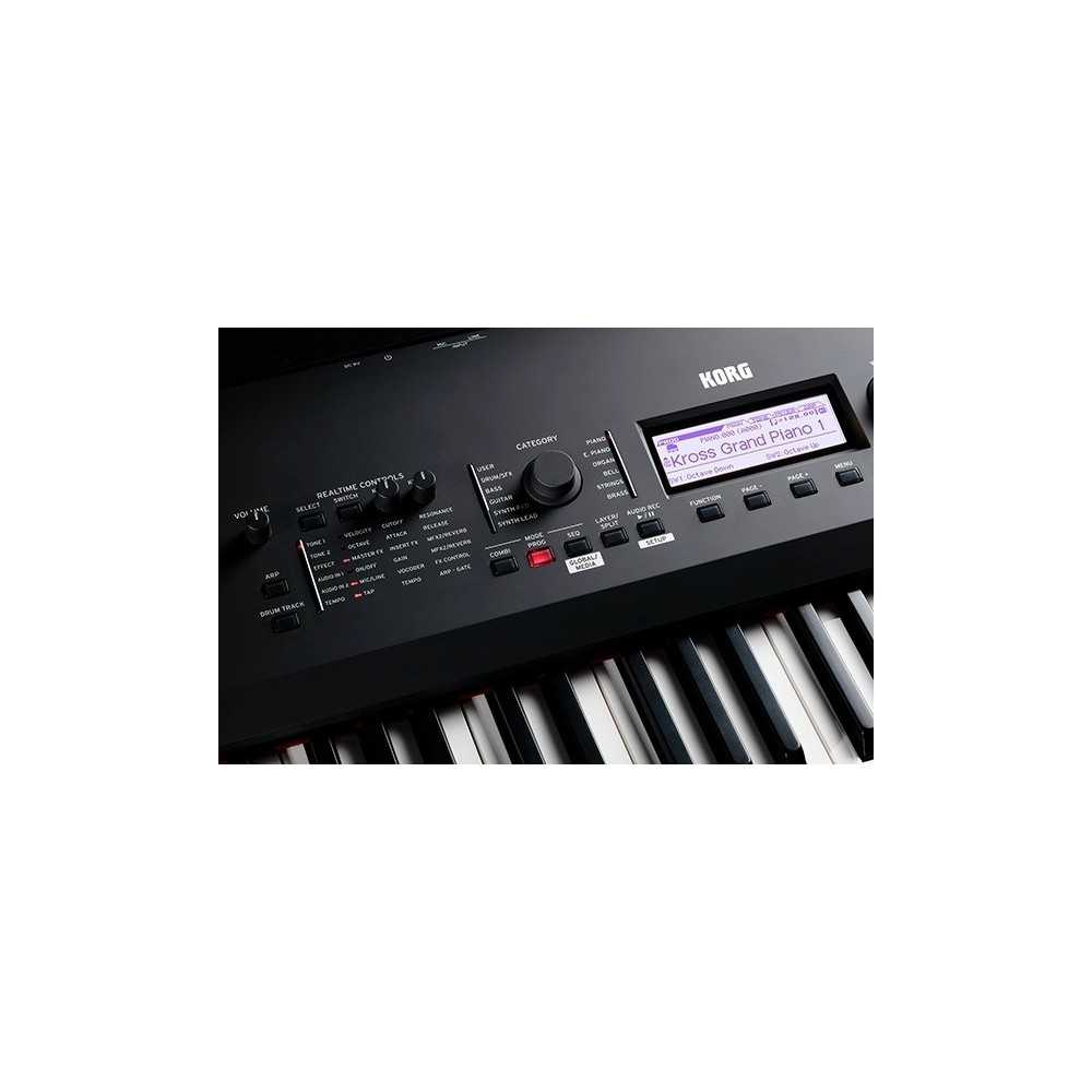 Teclado Korg Kross 2 Piano 88 Teclas Pesadas Sintetizador
