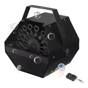 Maquina De Burbujas Inalambrica Bateria Recargable Y Control