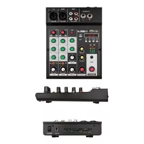 Combo Bafles Potenciados + Mixer Usb Bluetooth + Accesorios