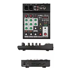 Combo Bafles Potenciados Mixer Dj Usb Bluetooth + Accesorios