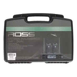 Sistema Inalambrico Guitarra Bajo Doble Plug Uhf Profesional