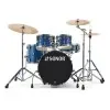 Bateria 5 Cuerpos Sonor Aqx Stage Con Fierros AQXSTAGEBOS
