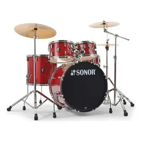 Bateria 5 Cuerpos Sonor Aqx Stage Con Fierros AQXSTAGERMS