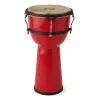 Djembe 10 Pulgadas Stagg Glass Rojo Fibra Vidrio