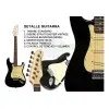 Pack Guitarra Electrica Stratocaster Amplificador Stagg Pro PACKSES30BK