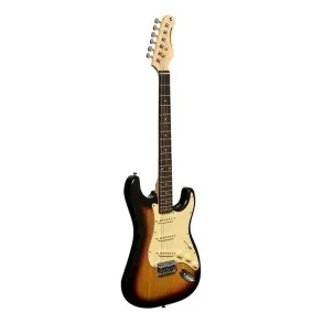 Pack Guitarra Electrica Stratocaster Amplificador Stagg Pro PACKSES30SNB