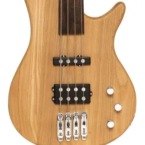 Bajo Eléctrico Stagg Fretless Fusion Jazz Bass 4 Cuerdas Natural