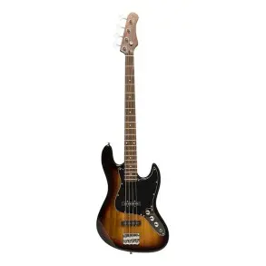 Bajo Eléctrico Stagg Jazz Bass Serie 30 4 Cuerdas Sunburst 2 Tonos