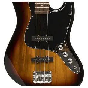 Bajo Eléctrico Stagg Jazz Bass Serie 30 4 Cuerdas Sunburst 2 Tonos