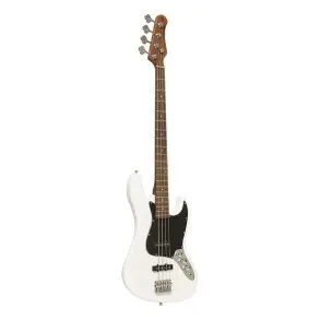 Bajo Eléctrico Stagg Jazz Bass Serie 30 4 Cuerdas Blanco