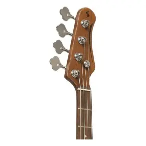 Bajo Eléctrico Stagg Jazz Bass Serie 30 4 Cuerdas Blanco