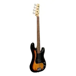 Bajo Eléctrico Stagg Precision Serie 30 4 Cuerdas Sunburst 2 Tonos