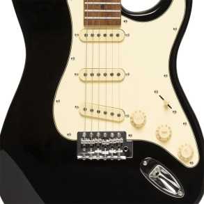Guitarra Electrica Stratocaster Vintage Stagg Serie 55 SES55BLK