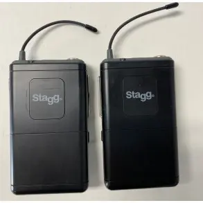 Microfono Vincha Inalambrico Doble Sistema Stagg Uhf