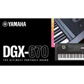 Piano Yamaha Dgx670 88 Teclas Arranger Con Bluetooth
