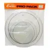Remo Asia PROPACK PINSTRIPE CLEAR 12"-13"-16"-22" + AMBASADOR ARENADO 14" Parche