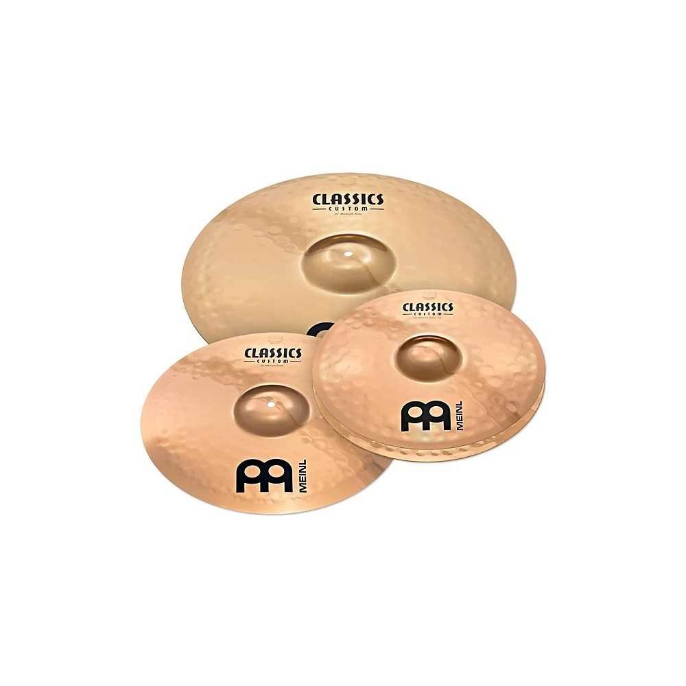 Set De Platillos Meinl Classic Custom 14" 16" 20" CC141620M