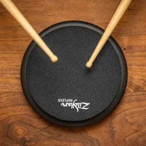 Pad de practica ZILDJIAN REFLEXX 6 Pulgadas doble cara Negro