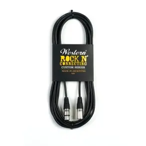 Cable Western XLR Hembra - XLR Macho. 9 metros CC90