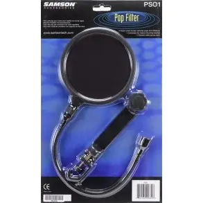 Pop Filter Con Cuello De Ganso, Filtro Dual De 4.75" Anti Pop