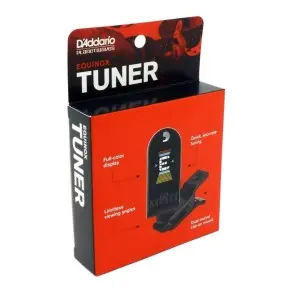 Afinador Cromatico Clip Pinza D'addario Recargable Por Usb