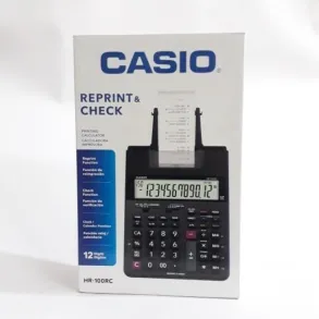 Calculadora Impresora Casio Pantalla Grande Con Rollo