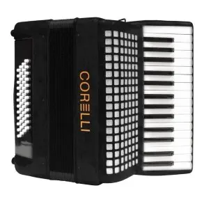 Acordeon Corelli 48 Bajos 30 Teclas Piano Con Funda Hc3048