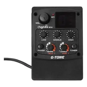 Microfono Ecualizador Cherub Pre Guitarra Acustica Criolla
