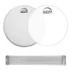 Parches Evans Uno Hd Doble capa Redoblante 14" + Bordona