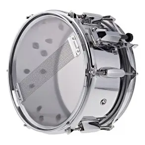 Parches Evans Uno Hd Redoblante 14" + Bordona Geles Damper Strap Llave