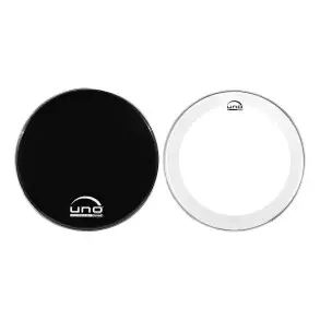 Parche Evans 22" EQ4 Negro Capa Simple EUP-22ERBQ4