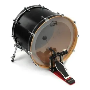 Parche Evans 22" EQ4 Negro Capa Simple EUP-22ERBQ4